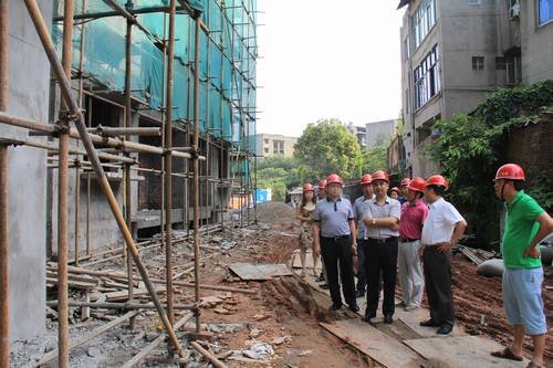 鄔清富局長視察賴家坡公租房工程建設 