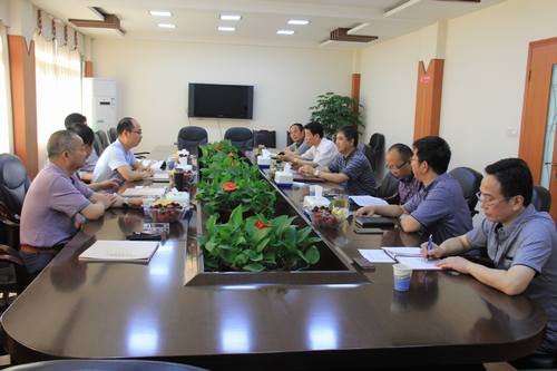 川渝水電開發有限公司蘭總一行到我局考察 