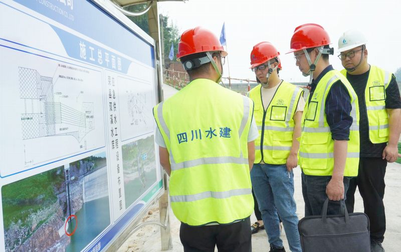 公司紀(jì)委書記陳盛華到小井溝項(xiàng)目開展調(diào)研工作