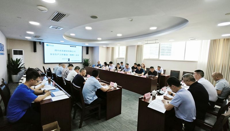 公司召開安全生產工作緊急視頻會議