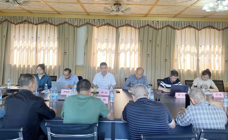 防風險，除隱患，遏事故——袁斌帶隊赴隴西熱電項目開展防汛減災暨安全生產督導專項檢查