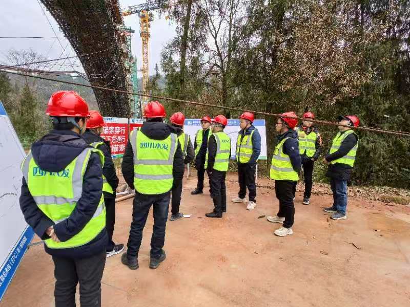 汪輝德帶隊(duì)督導(dǎo)檢查重點(diǎn)項(xiàng)目復(fù)工復(fù)產(chǎn)和安全生產(chǎn)情況