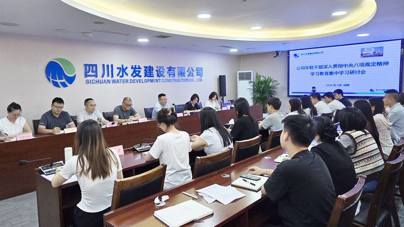 公司團委召開年輕干部集中學習研討會